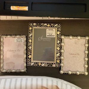 3 picture frames brand new